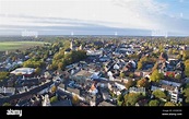 Aerial view on the center of Cleves, Germany Stock Photo - Alamy