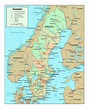 Cities In Sweden Map | Cities And Towns Map