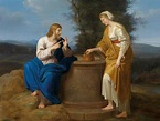 Christ and the Samaritan Woman at the Well, 1818 - Ferdinand Georg ...