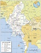 Administrative Map of Myanmar (Burma) - Nations Online Project