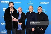 Chris O'Dowd, Nick Hornby, Jamie Laurenson, and Hakan Kousetta attend ...