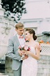 Elegante boda en San Petersburgo. Boda rusa al estilo europeo en la ...
