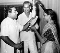 Mohammed Rafi, O.P. Nayyar and Geeta Dutt at work | Old film stars ...