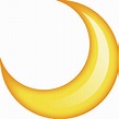 Download Moon Emoji Image in PNG | Emoji Island