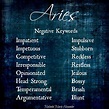 Aries Personality Traits | Zodiac traits, Aries personality, Negative ...