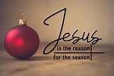 Jesus is the Reason For the Season Christmas sign Pillow SVG (302495 ...