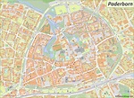 Paderborn Map | Germany | Maps of Paderborn