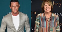 Penelope Wilton and Luke Evans at the theater in a comedy about the ...