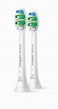 Philips sonicare intercare replacement brush heads, white, 2 pack ...