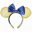 Disney Minnie Ear Headband - 50th Anniversary Gold Sequin with ...