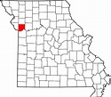 ملف:Map of Missouri highlighting Clay County.svg - المعرفة