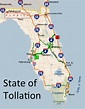 Map Of Florida Toll Roads And Bridges