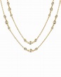 Bezel-Set Diamonds by the Yard Yellow Gold Chain Necklace - Turgeon Raine