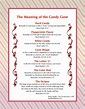 Candy Cane Poem Printable - Free Printable Masterpiece Calendars
