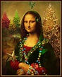 Merry Christmas Mona... | Mona lisa parody, Mona lisa smile, Mona lisa