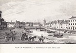 Wisbech in Medieval 1700s Rare Postcard Style Greetings Card | Europe ...