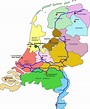 Países Bajos Mapa Geografía · Gráficos vectoriales gratis en Pixabay