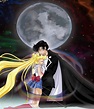 Sailor Moon and Tuxedo Mask by sailormuffin on DeviantArt
