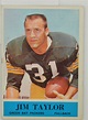1964 Jim Taylor Green Bay Packers Philadelphia #80 Football Card ...