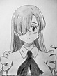 ELIZABETH LIONES FROM NANATSU NO TAIZAI | Anime drawings sketches ...