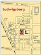 Karte von Ludwigsburg - Stadtplan Ludwigsburg