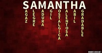 Significado Del Nombre Samantha - barebonestory