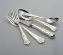 Silver Sheffield Complete Flatware Set – Fortune And Glory - Made in ...