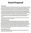 11+ Event proposal sample templates - Word Excel PDF Formats