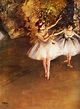 Two Dancers on Stage, 1877 - Edgar Degas - WikiArt.org