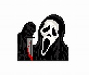 Ghostface 8-bit | Pixel Art Maker