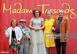 Elizabeth Barrington, her husband actor Jerry Maren, actress Margaret ...