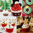Look at These Cute Christmas Cupcakes That You will Love | Ecotek Green ...