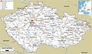 Czech Republic Map - ToursMaps.com