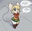 "down here!..." - by AWDtwit | Ashley Graham as A Mouse (Moushly ...