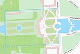 Schloss Nymphenburg -Stadtplan mit Satellitenbild und Hotels von München