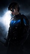 2160x3840 Resolution Nightwing Titans 4K Sony Xperia X,XZ,Z5 Premium ...
