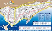 mapa de Iquique y sus alrrededores