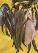 Mujeres en la calle - Ernst Ludwig Kirchner | Wikioo.org – La ...