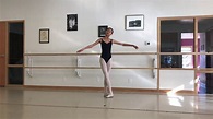 Joffrey Ballet Summer Intensive Audition - YouTube