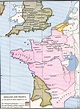 MAP OF ENGLAND AND FRANCE - Recana Masana