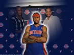 Allen Iverson Detroit Pistons Wallpaper | Basketball Wallpapers at ...