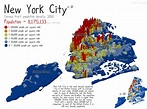 New York City Population Density Mapped | Viewing NYC