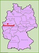 Dortmund location on the Germany map - Ontheworldmap.com