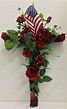 Memorial Day Flowers Ideas / Cemetery vase arrangement for the ...