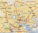 Map of Baltimore Maryland - TravelsMaps.Com