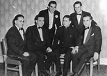 The Anastasio/Anastasia brothers. Seated from left to right are Tony ...