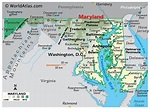 Maryland Maps & Facts - World Atlas