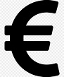 Euro Sign Currency Symbol, PNG, 706x981px, Euro Sign, Black, Black And ...