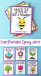 Free Printable Spring Jokes | artsy-fartsy mama