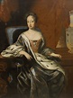 ca. 1706 Hedvig Eleonora of Holstein-Gottorp, Queen Consort of Sweden ...